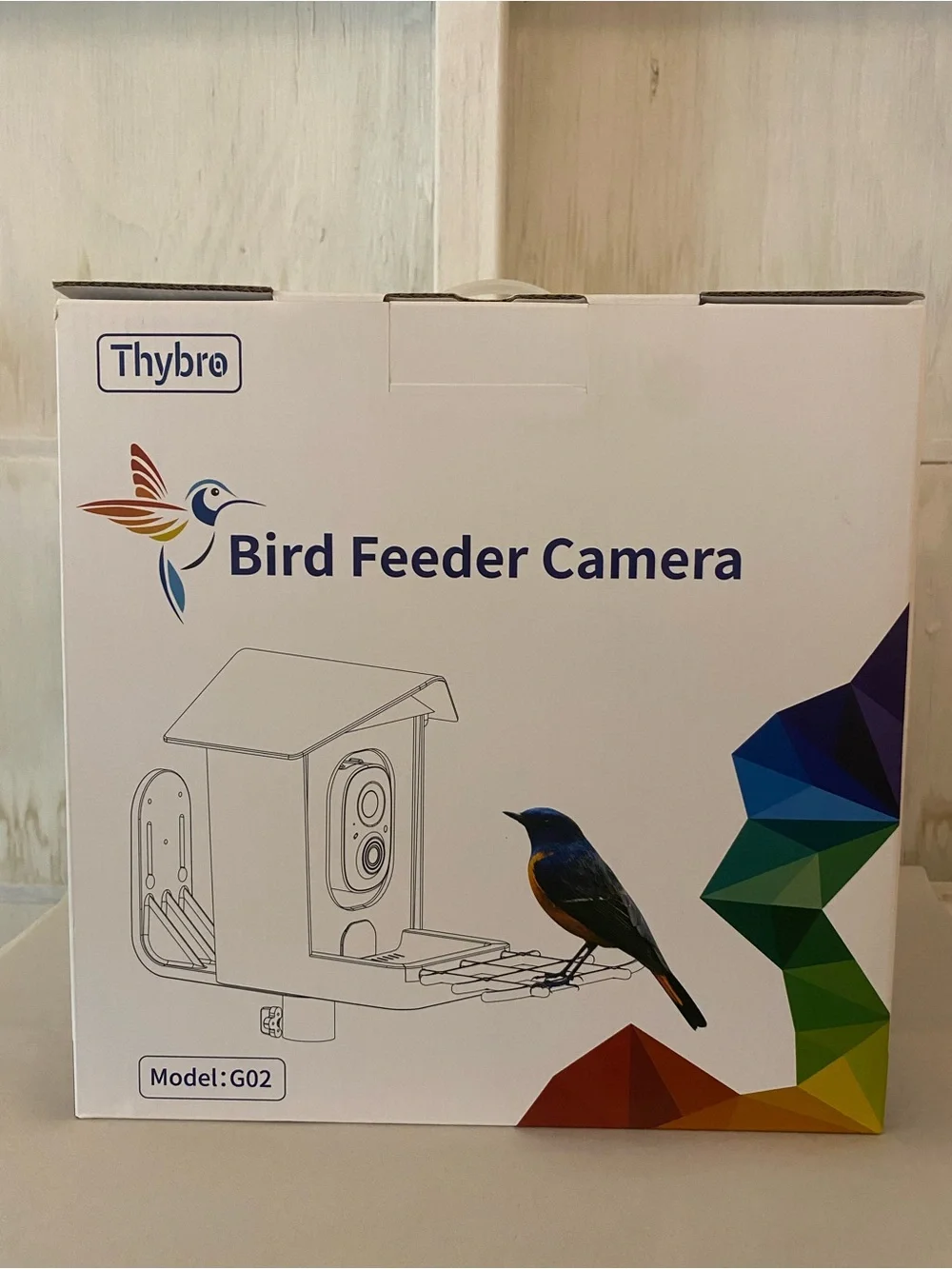 Bird Feeder Camera in White
